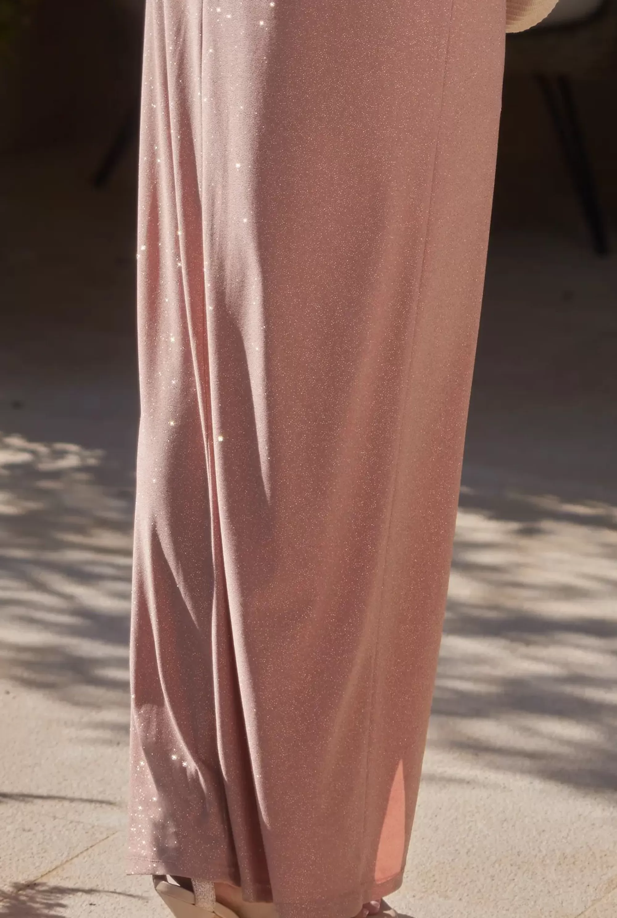 Flash Sale Bizim - Maxi Dress With Asymmetrical Neckline, Draping And Elegant Fronts Women New Year'S Eve