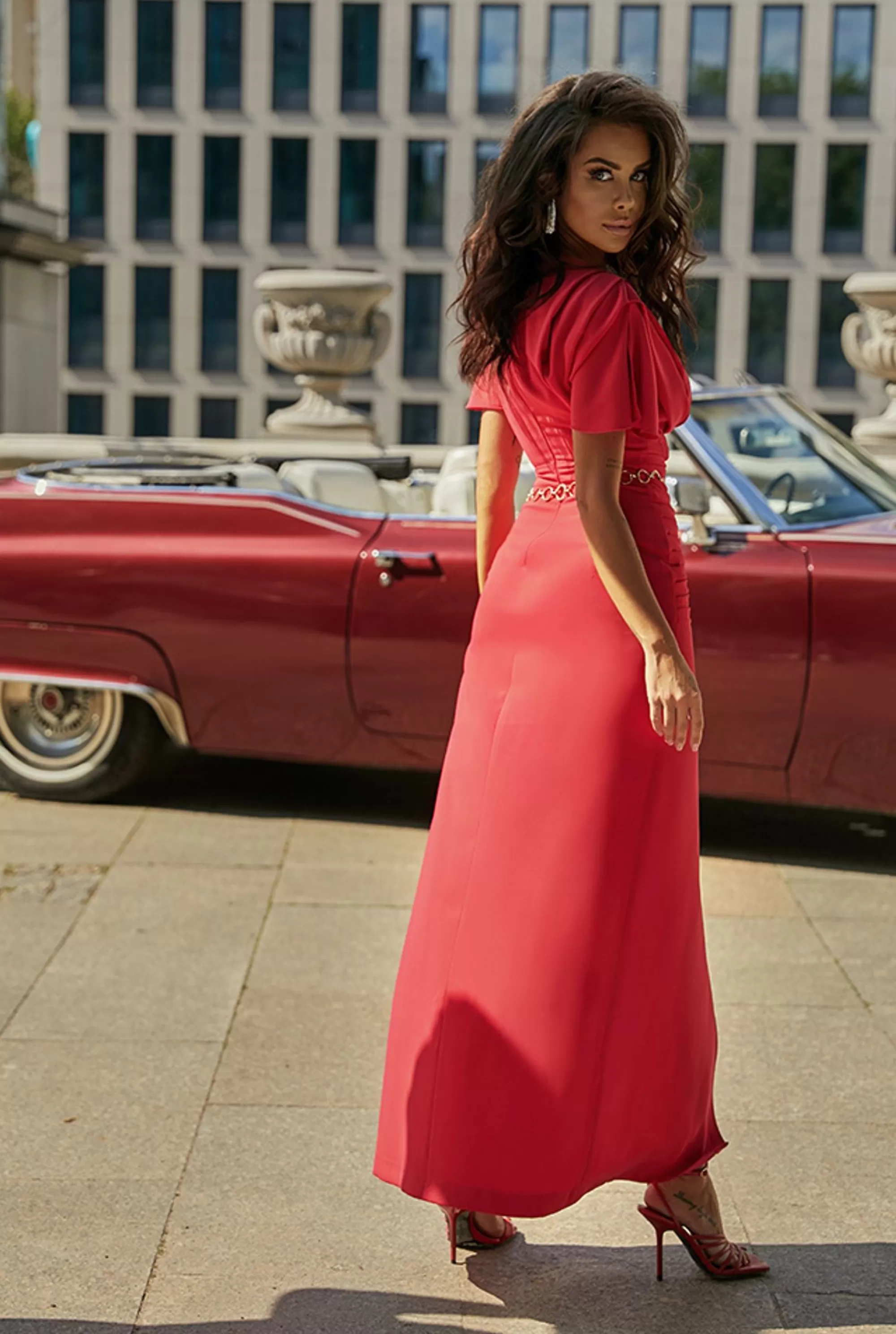 Best Fallon Red - The Classic Of Red In A Maxi Dress Women Wedding
