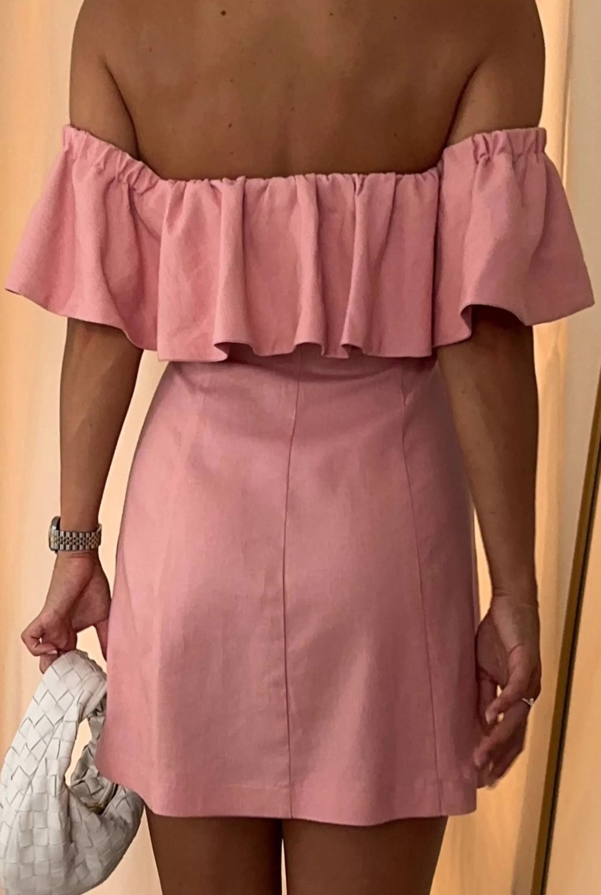 Hot Isidora - Exclusive Mini Dress In A Shade Of Powder Pink Women Every Day