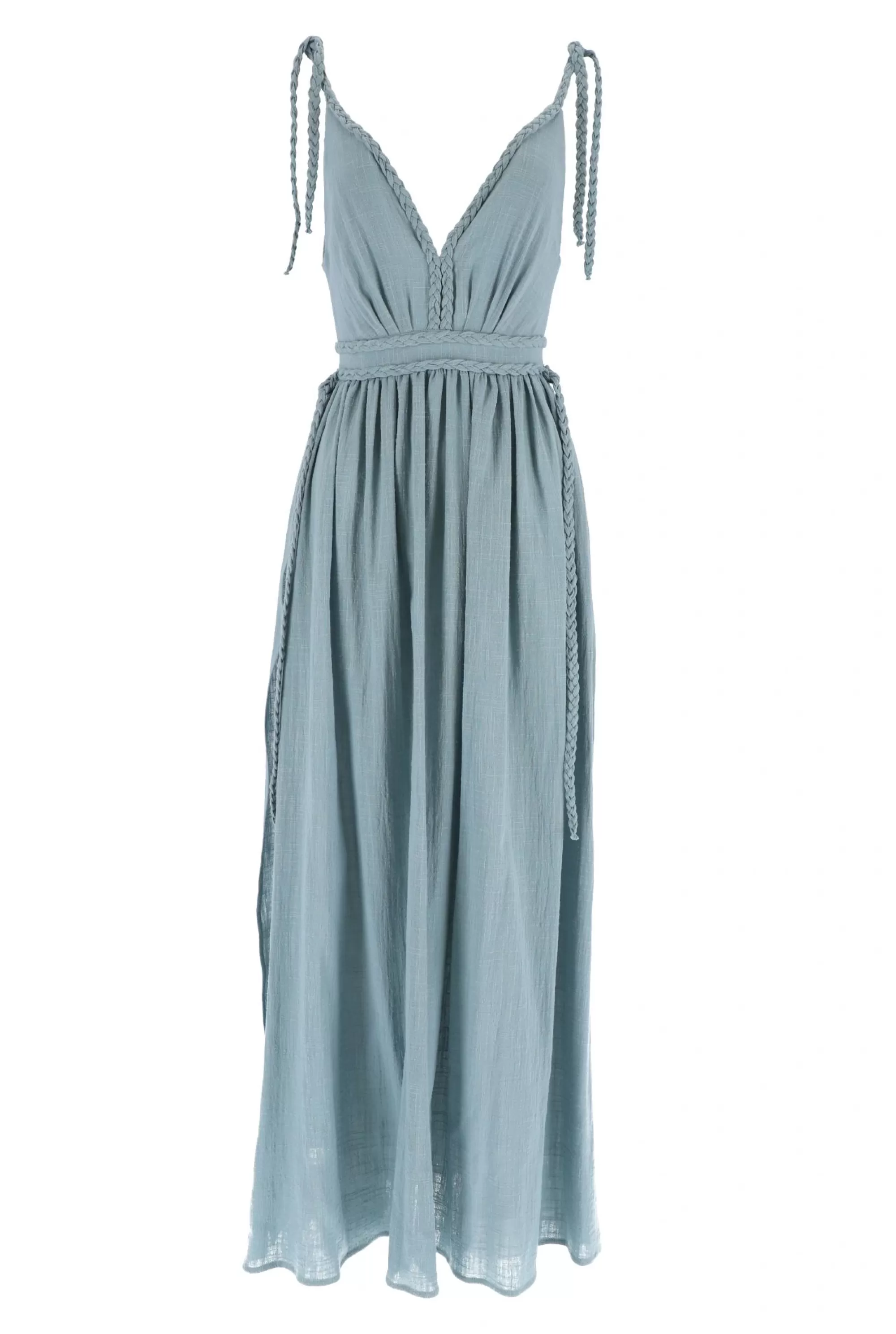 Store Jiho - Maxi Boho Dress In Sea Color Women Every Day