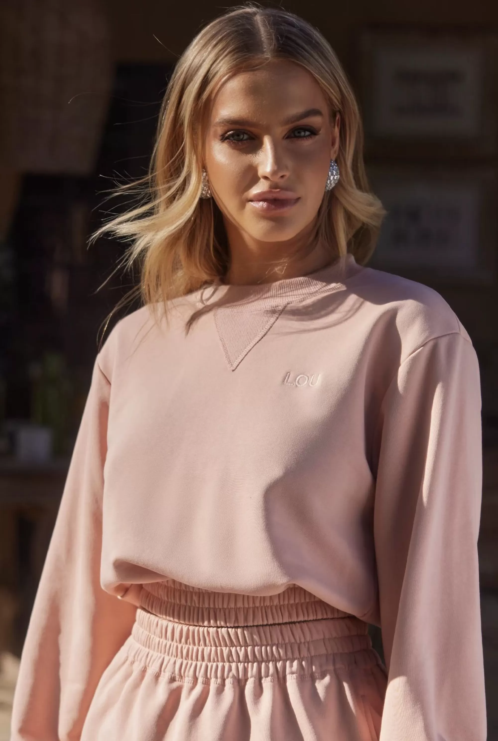 Best Mariko Set - Loose Blouse And Mini Skirt With Sewn-In Shorts Women Sets