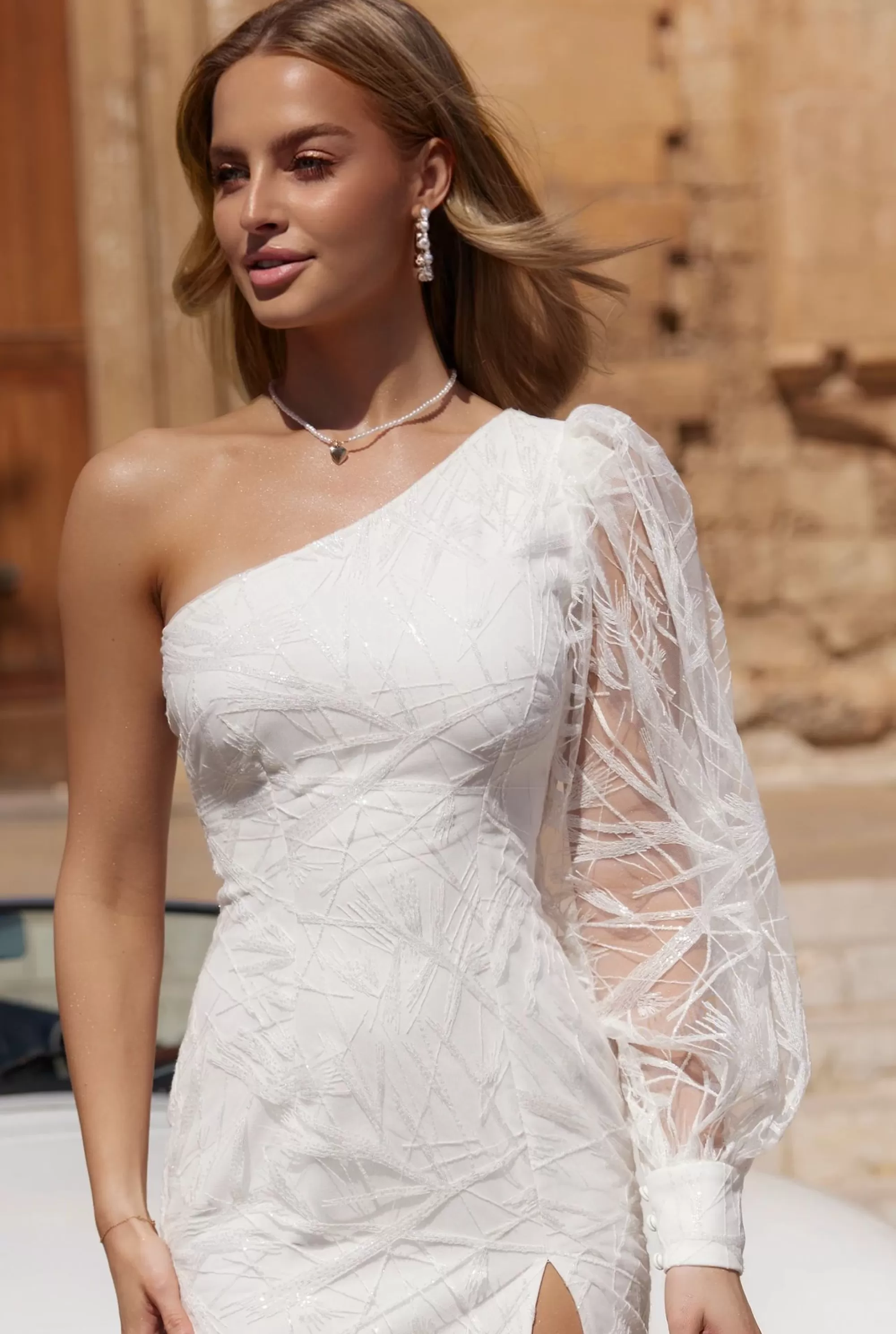 roseane__maxi_asymmetry_in_broken_white_2.webp Best Roseane - Maxi Asymmetry In Broken White Women Wedding