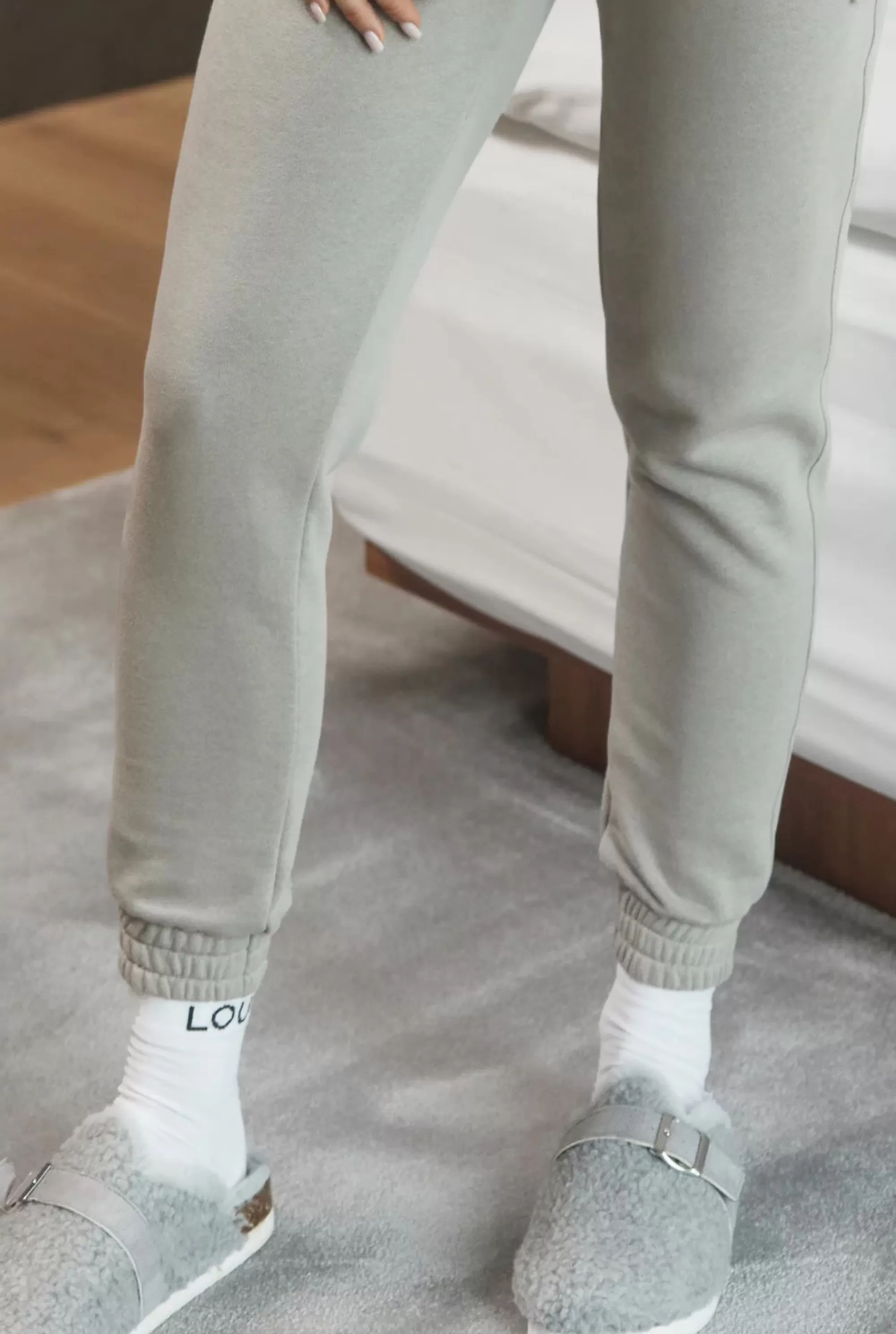 Clearance Zorca Zip Ash-Colored Set Women Tracksuits